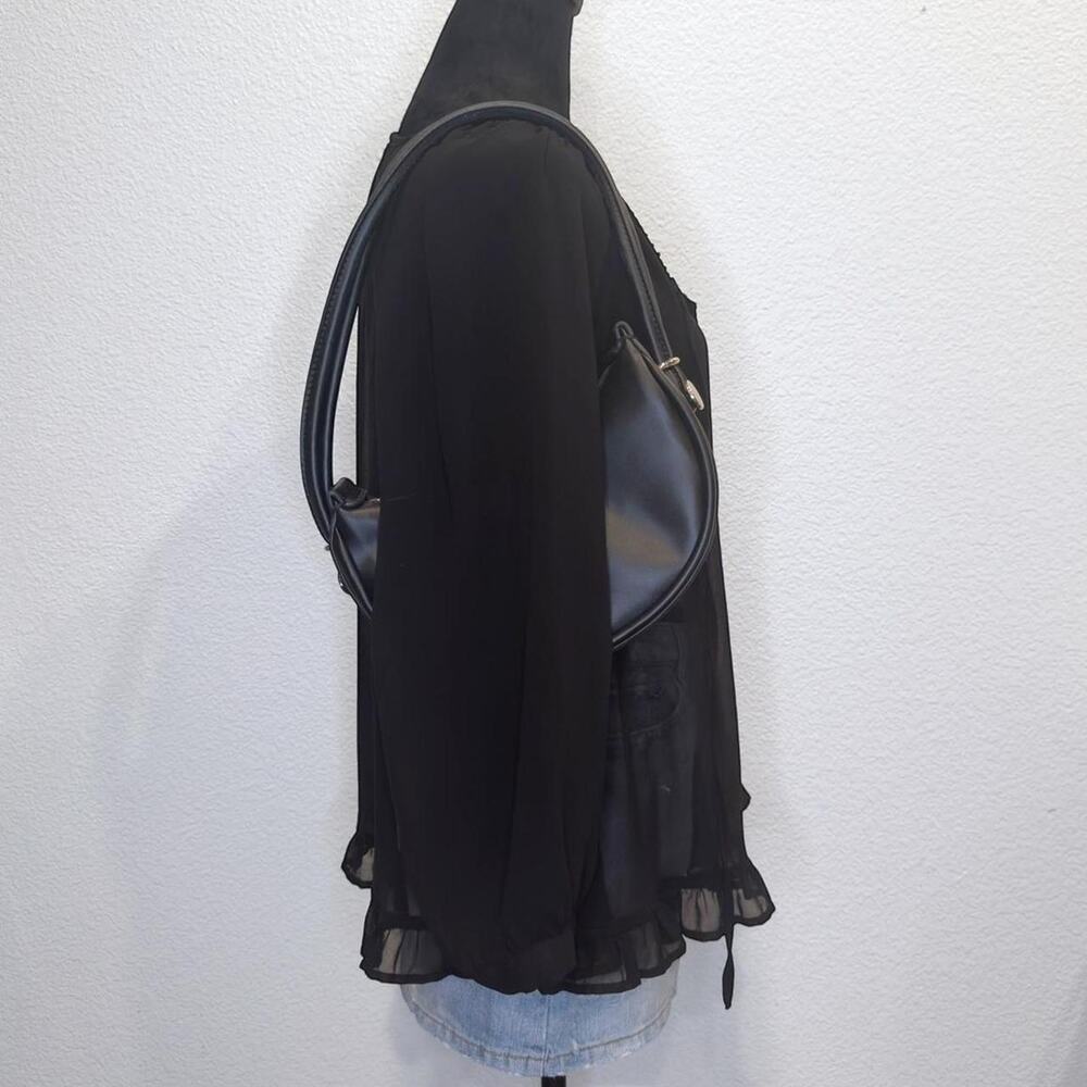 Black sheer blouse - Picture 2 of 5